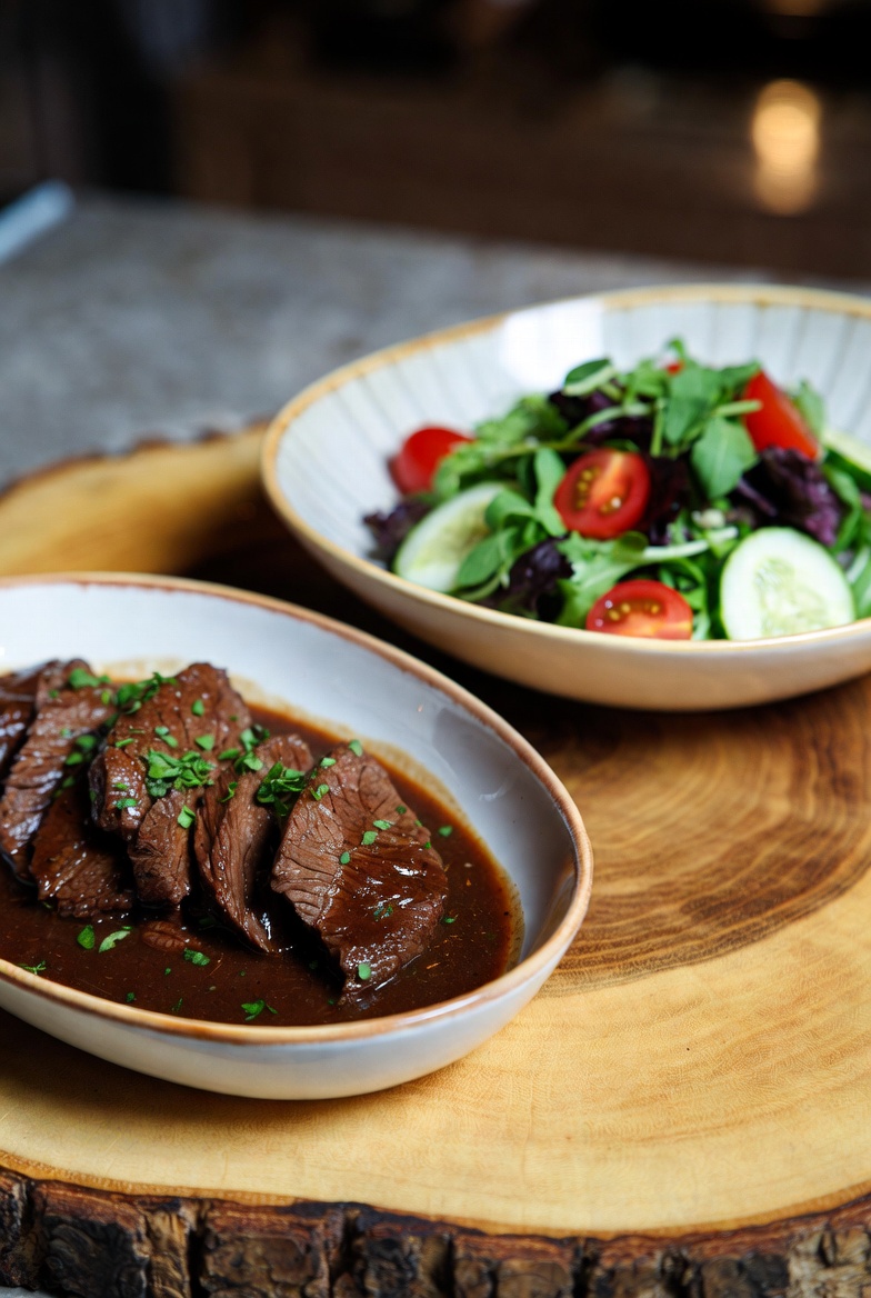 Thai Mango Salad with Peanut Dressing